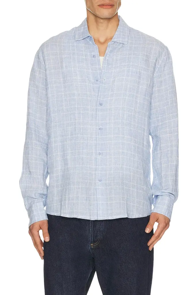 Onia Linen Long Sleeve Shirt