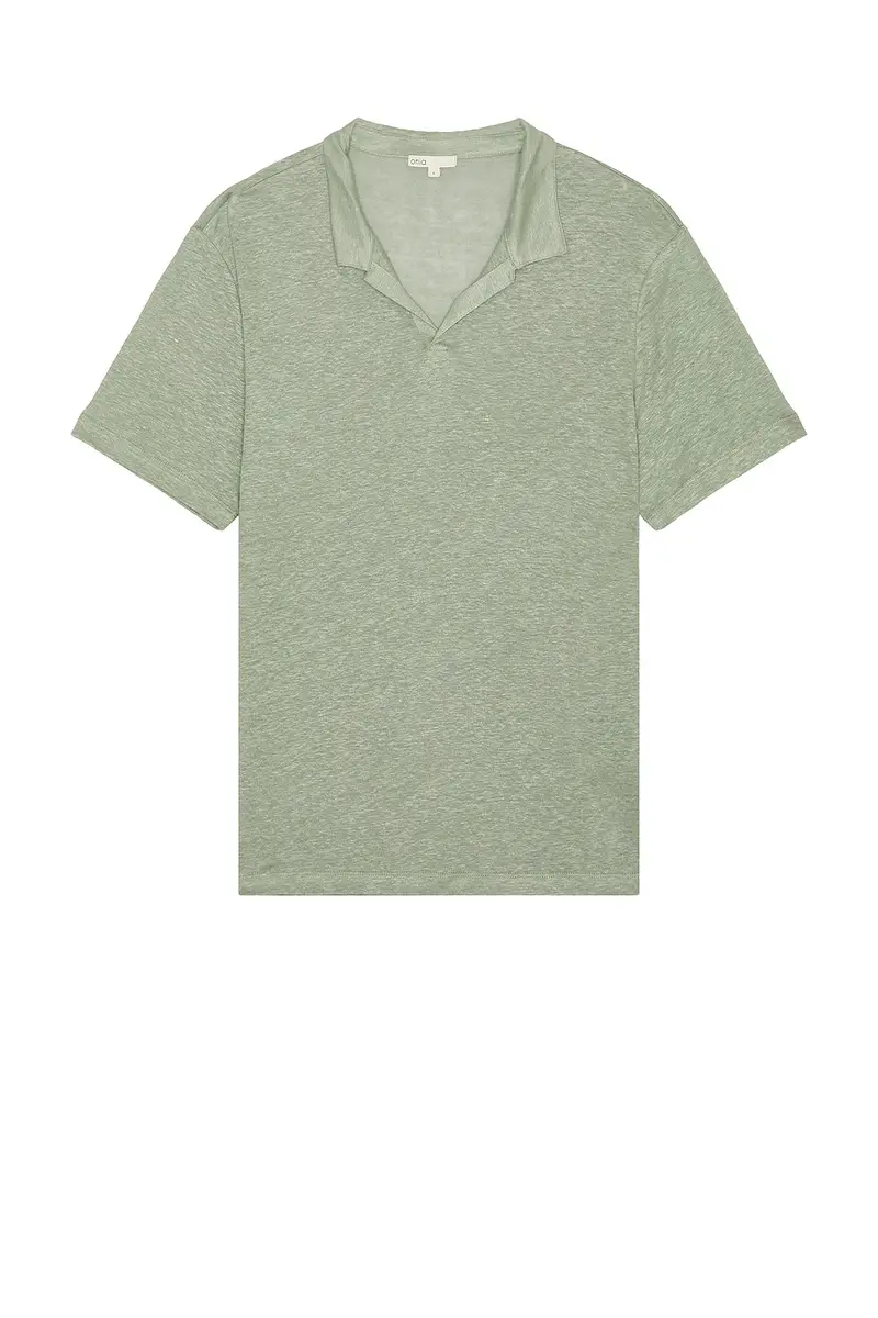 Onia Shaun Linen Polo | Thumbnail 3