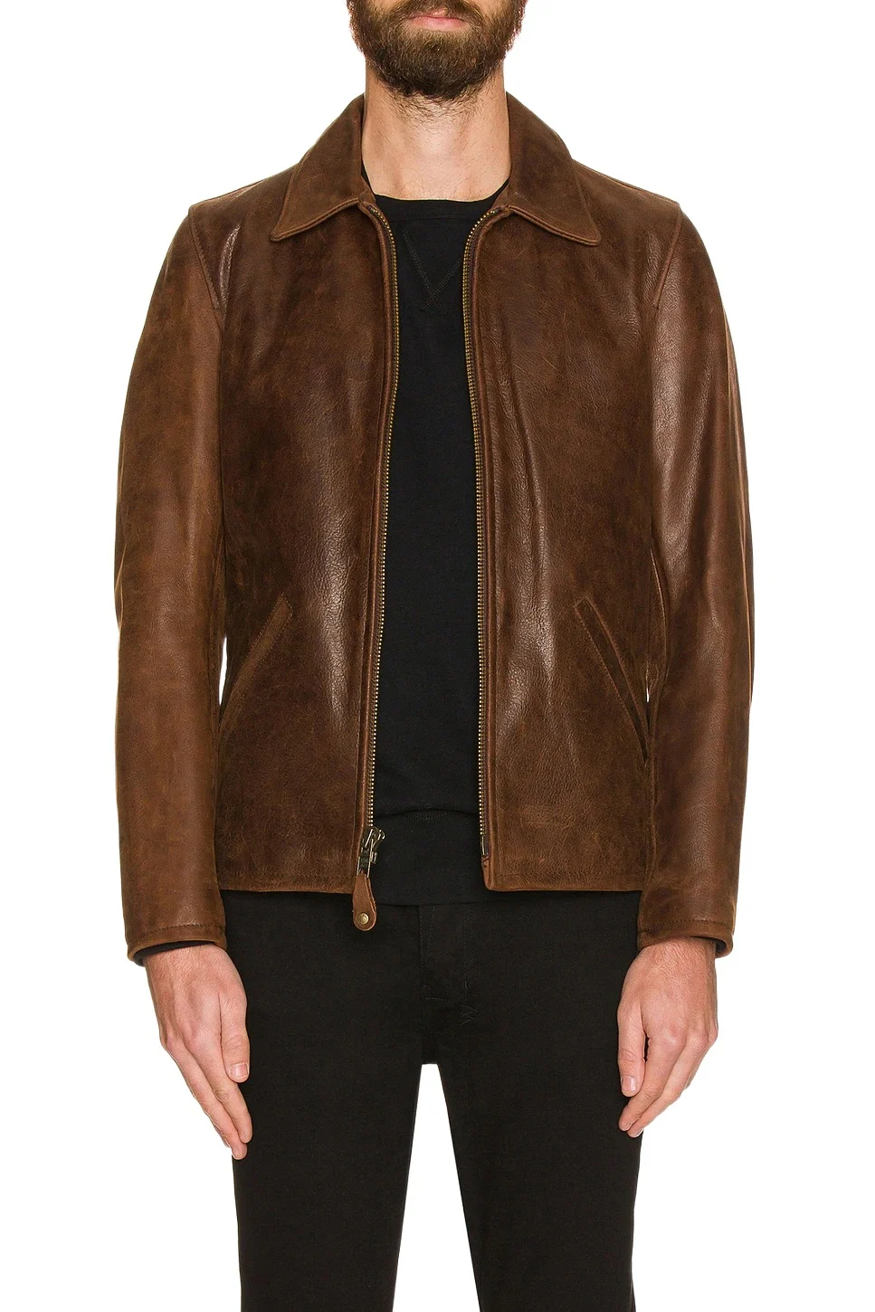 Waxy Buffalo Leather Sunset Jacket Waxy Buffalo Leather Sunset Jacket