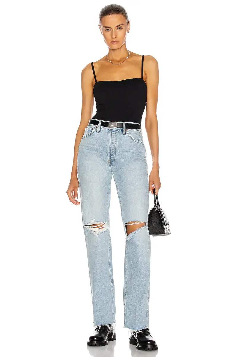 RE/DONE Originals 90s High Rise Loose Jeans | Thumbnail 4