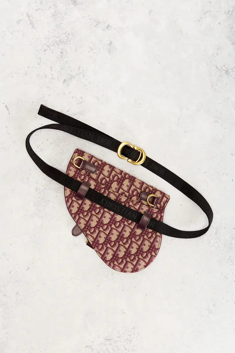 Dior Dior Trotter Oblique Saddle Belt Bag | Thumbnail 3