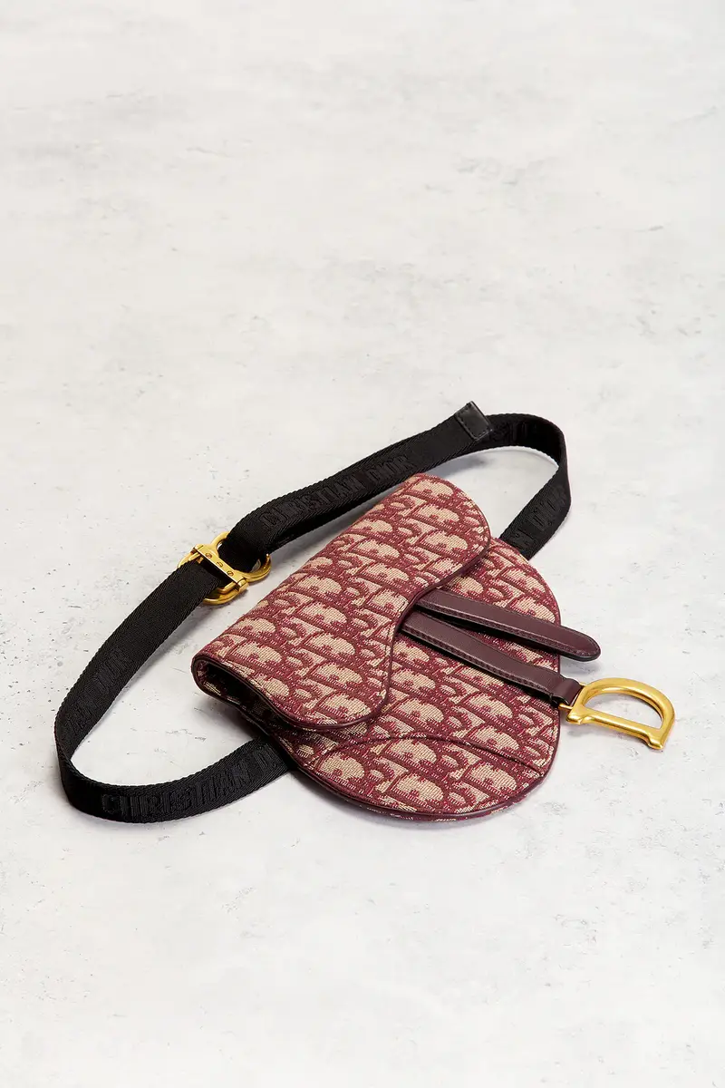 Dior Dior Trotter Oblique Saddle Belt Bag | Thumbnail 4