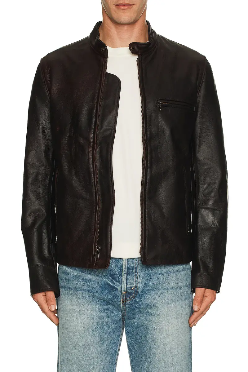 SCHOTT NYC Cafe Racer Jacket | Thumbnail 2 SCHOTT NYC Cafe Racer Jacket | Thumbnail 2