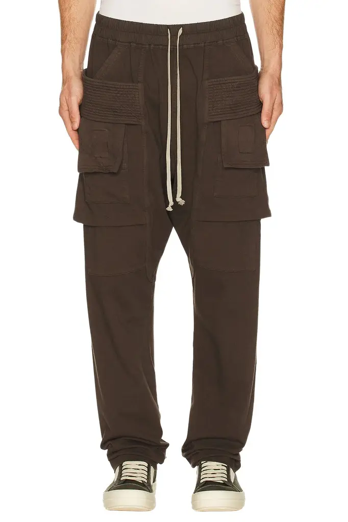 DRKSHDW by Rick Owens Creatch Cargo Drawstring