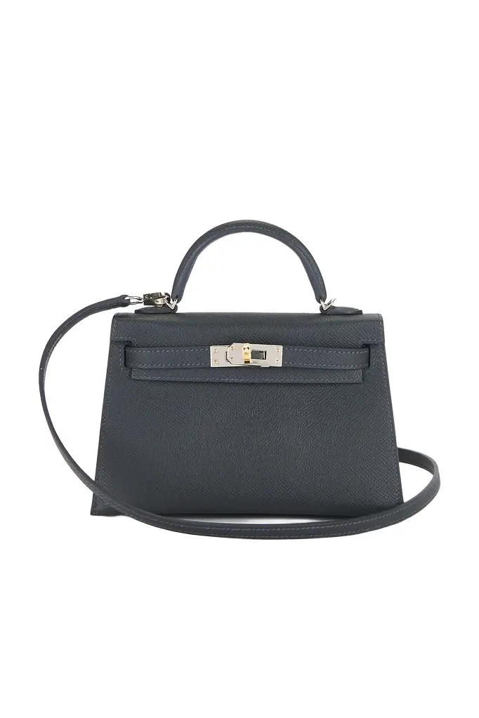 HERMÈS Hermes Epsom Kelly 20 Handbag | Image 1 HERMÈS Hermes Epsom Kelly 20 Handbag | Image 1