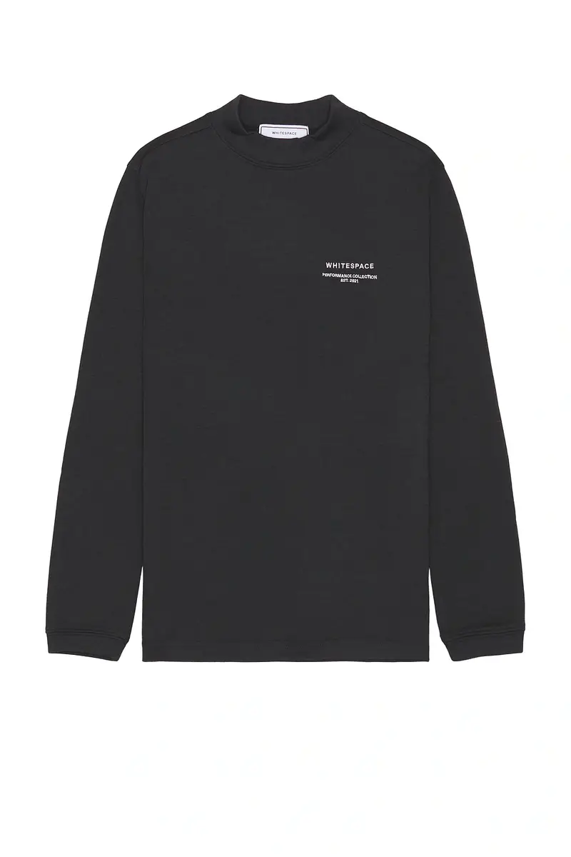 Whitespace Merino Mock Neck Baselayer T-Shirt | Thumbnail 4