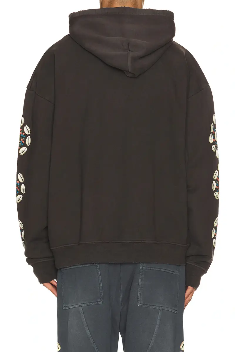 Barriers Worldwide Cowrie Shell Hidden Pocket Hoodie | Thumbnail 3 Barriers Worldwide Cowrie Shell Hidden Pocket Hoodie | Thumbnail 3