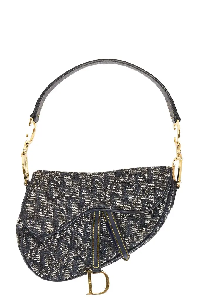 Dior Dior Vintage Diorissimo Saddle Bag