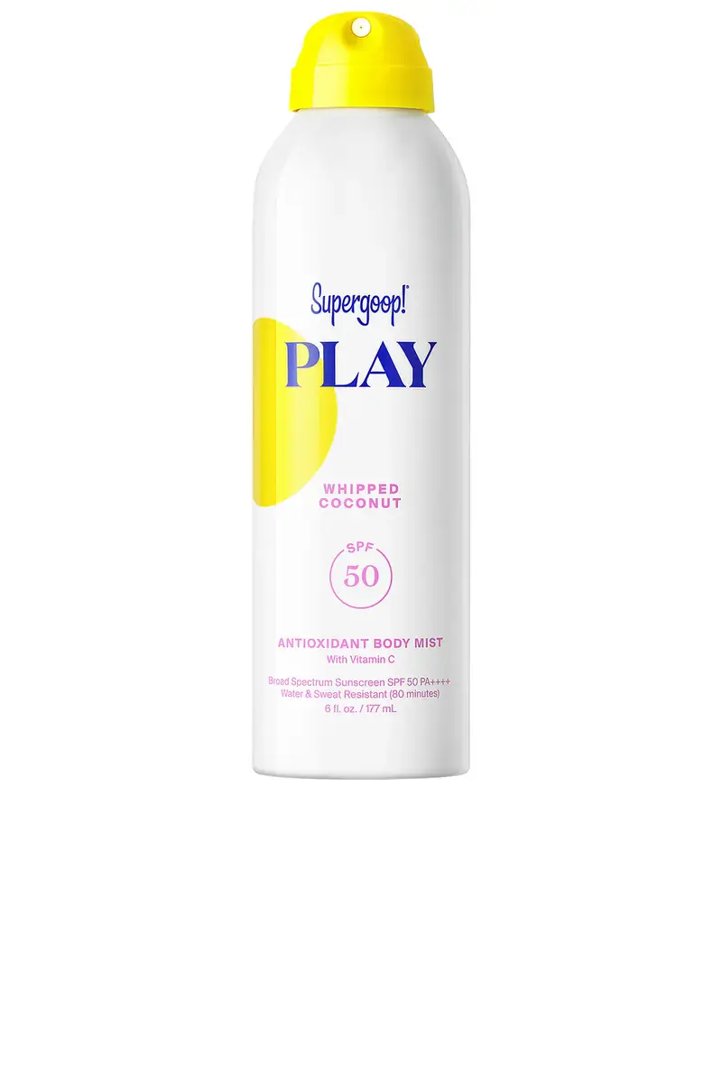 SUPERGOOP! PLAY Antioxidant Body Mist SPF 50 With Vitamin C
