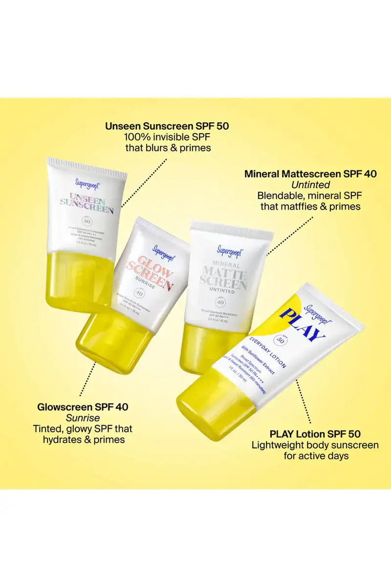 SUPERGOOP! Supergoopies SPF Bestsellers Kit | Thumbnail 2 SUPERGOOP! Supergoopies SPF Bestsellers Kit | Thumbnail 2