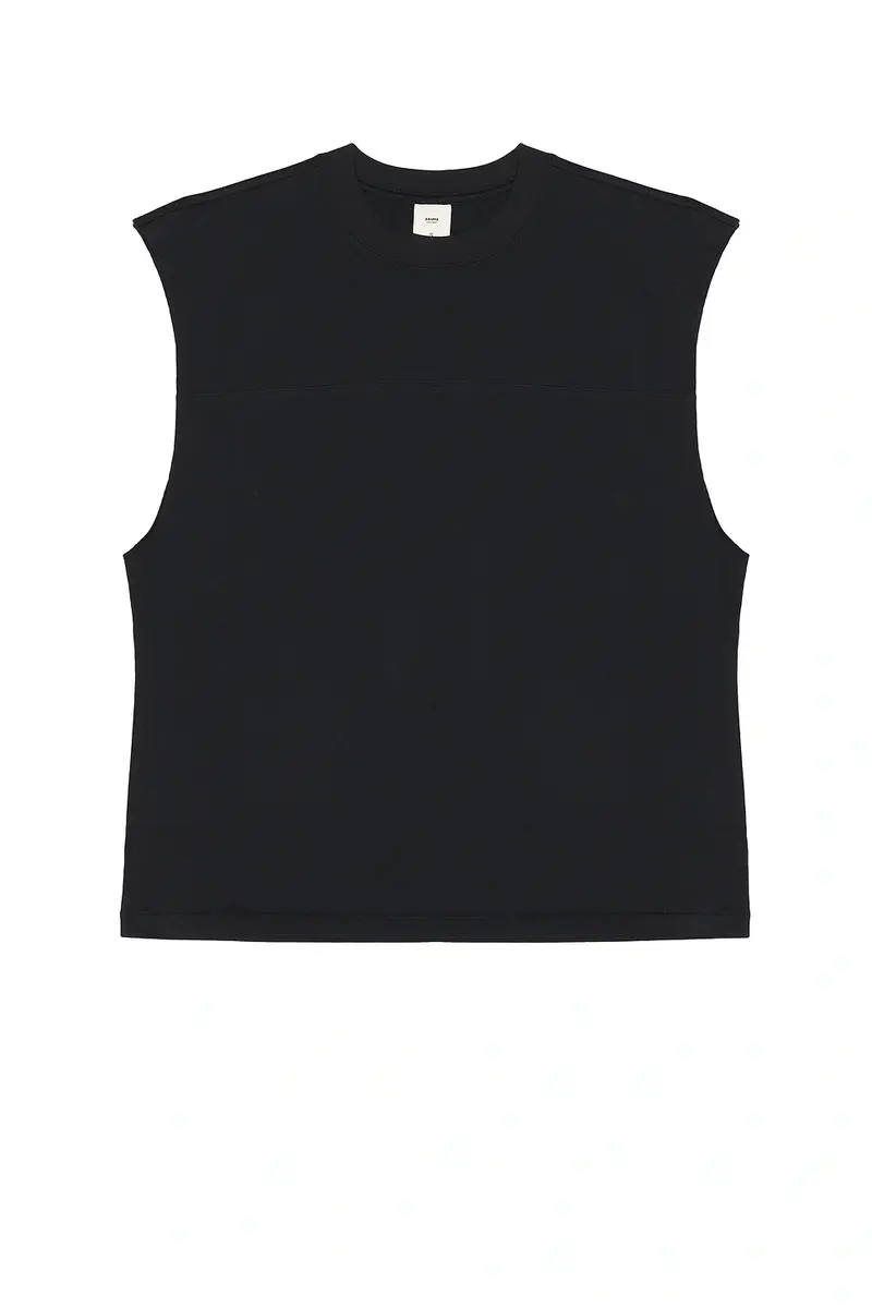 Skims Heavyweight Cotton Cropped Cutoff Tee | Thumbnail 4