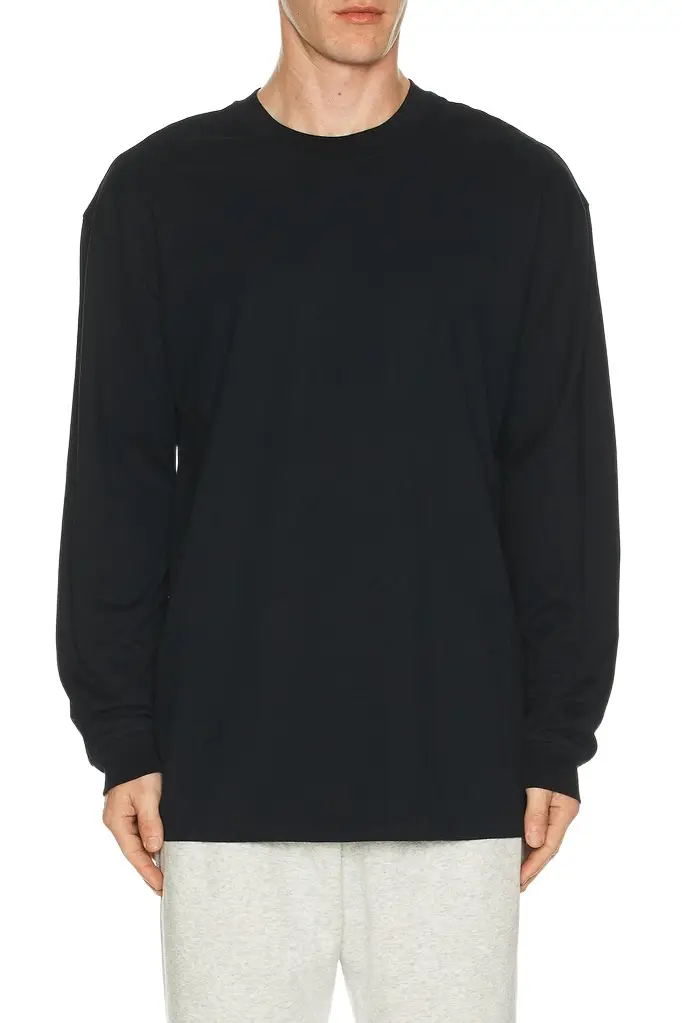 Skims Heavyweight Cotton Long Sleeve T-Shirt