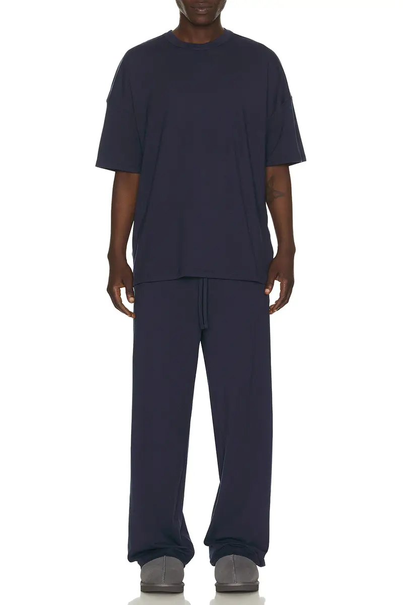 Skims Jersey Lounge Relaxed T-Shirt | Thumbnail 3 Skims Jersey Lounge Relaxed T-Shirt | Thumbnail 3