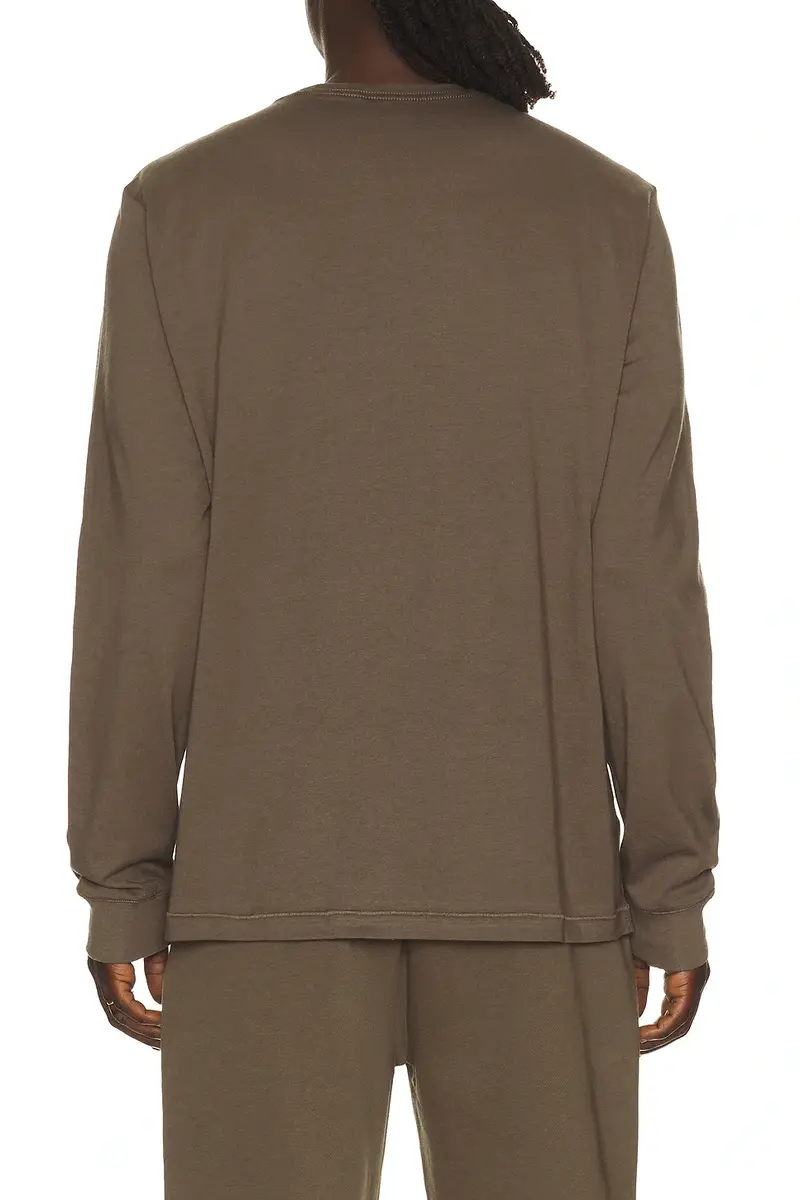 Skims Cotton Long Sleeve T-Shirt | Thumbnail 2