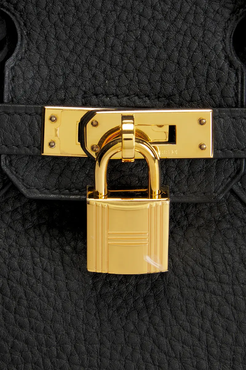 HERMÈS Hermes Clemence Birkin 25 Handbag | Thumbnail 6