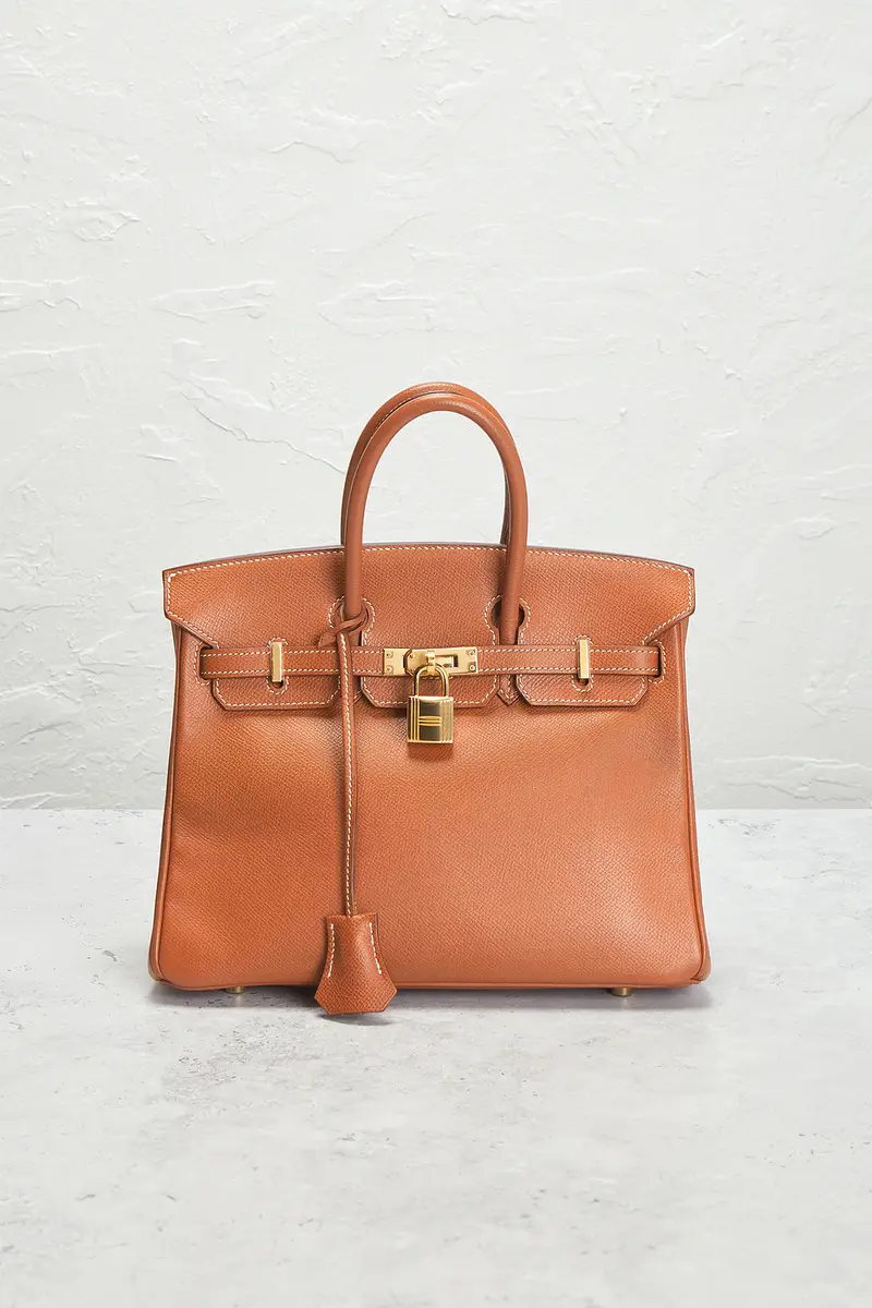 HERMÈS Hermes Vintage Epsom Birkin 25 Handbag | Thumbnail 2 HERMÈS Hermes Vintage Epsom Birkin 25 Handbag | Thumbnail 2