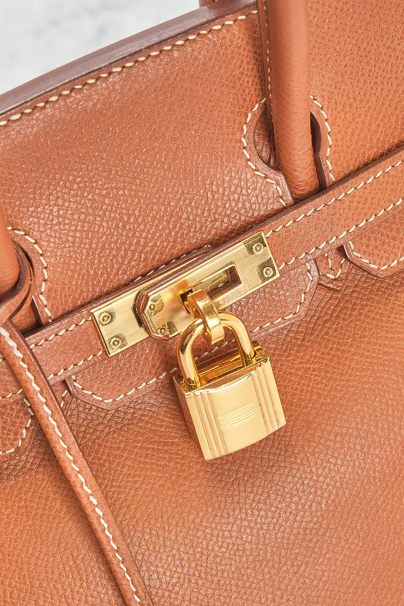 HERMÈS Hermes Vintage Epsom Birkin 25 Handbag | Thumbnail 5 HERMÈS Hermes Vintage Epsom Birkin 25 Handbag | Thumbnail 5