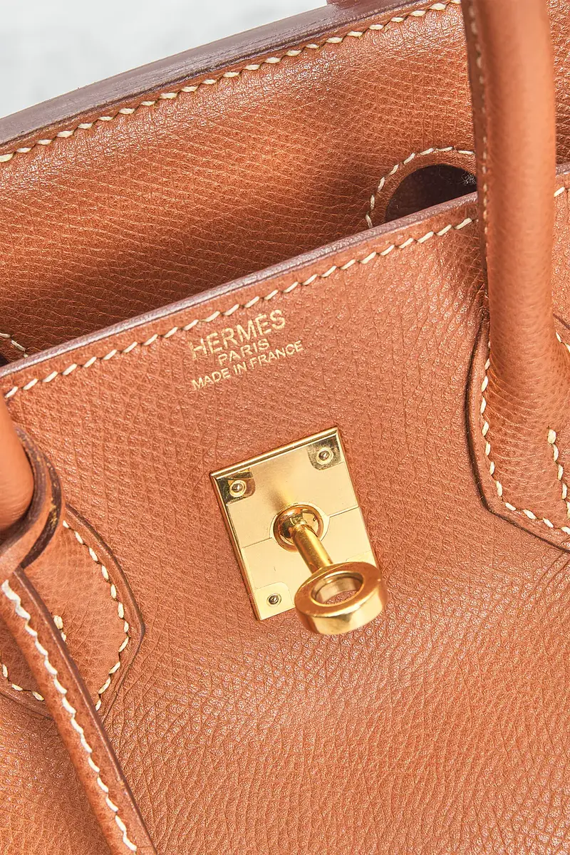 HERMÈS Hermes Vintage Epsom Birkin 25 Handbag | Thumbnail 6 HERMÈS Hermes Vintage Epsom Birkin 25 Handbag | Thumbnail 6