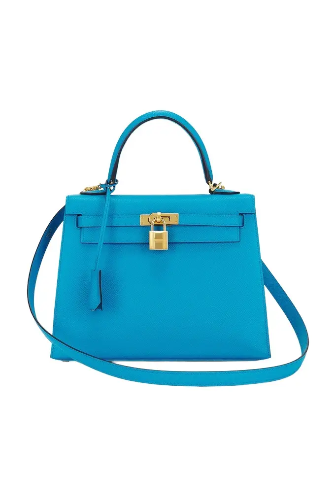 HERMÈS Hermes Epsom Kelly 25 Sellier Handbag | Image 1 HERMÈS Hermes Epsom Kelly 25 Sellier Handbag | Image 1