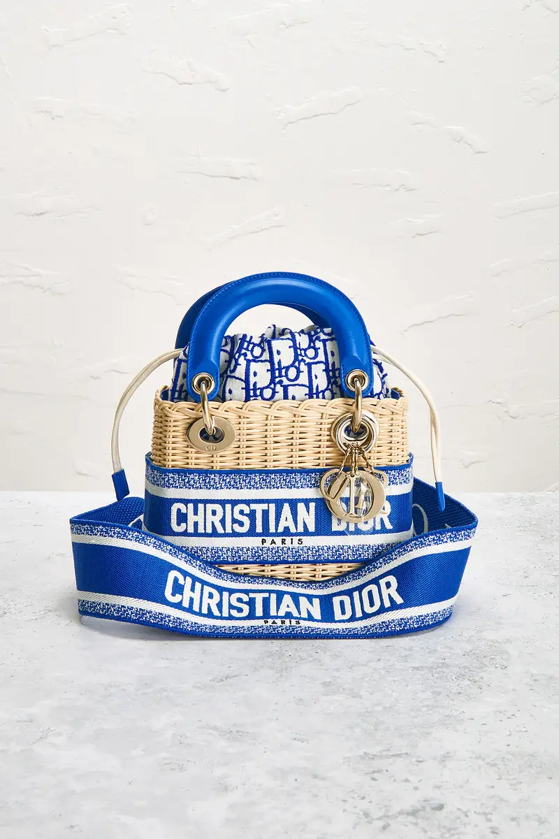 Dior Dior Wicker Oblique Mini Lady Dior Handbag | Thumbnail 2 Dior Dior Wicker Oblique Mini Lady Dior Handbag | Thumbnail 2