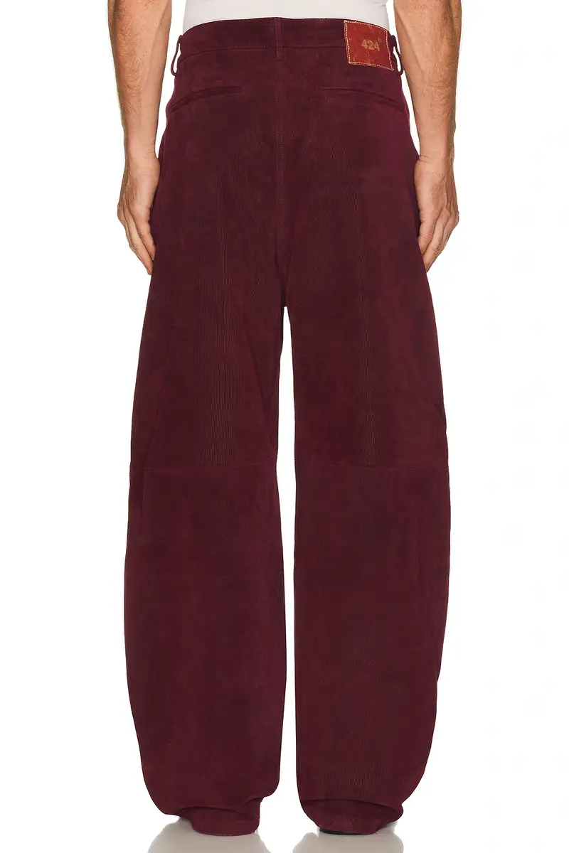 424 Daddy Corduroy Leather Trouser | Thumbnail 3