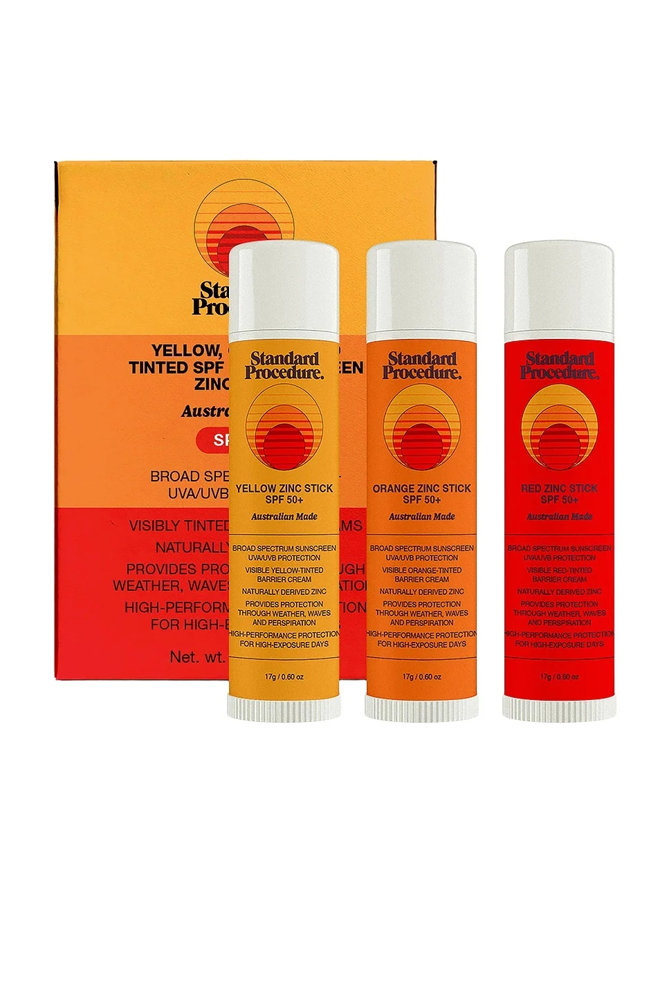 Standard Procedure Zinc Sticks SPF 50