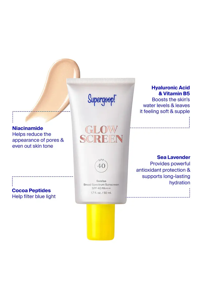 SUPERGOOP! Glowscreen SPF 40 | Thumbnail 4 SUPERGOOP! Glowscreen SPF 40 | Thumbnail 4