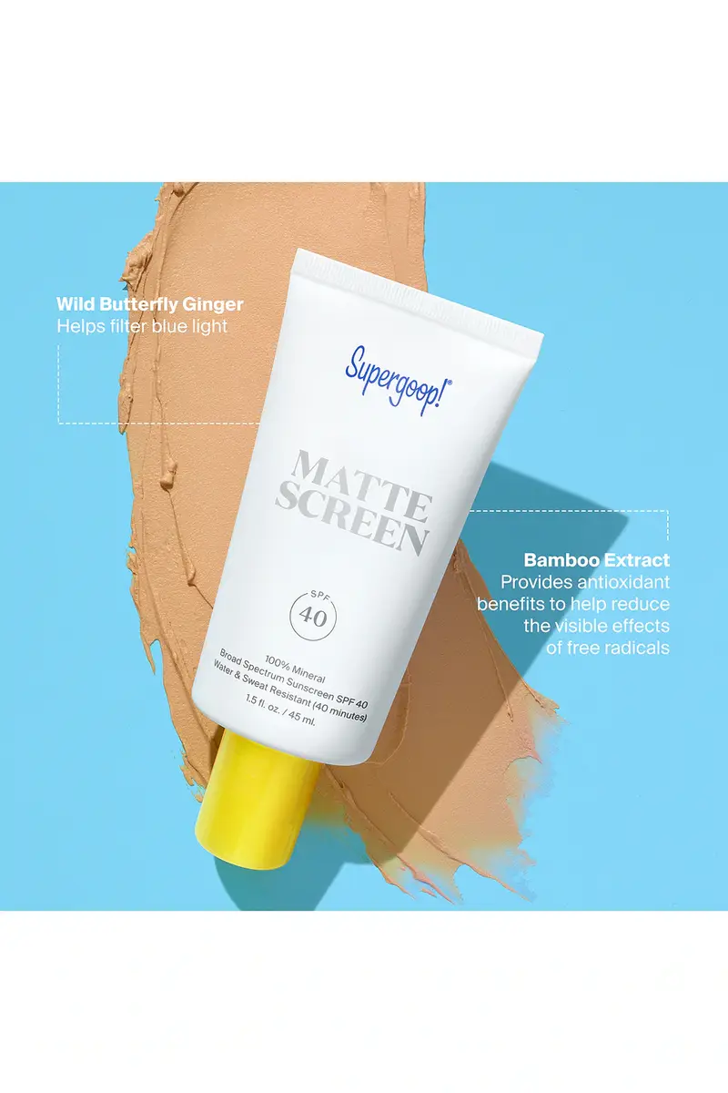 SUPERGOOP! Mineral Mattescreen SPF 40 | Thumbnail 4 SUPERGOOP! Mineral Mattescreen SPF 40 | Thumbnail 4