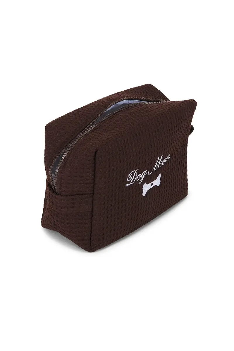 Abbode Dog Mom Waffle Pouch | Thumbnail 4 Abbode Dog Mom Waffle Pouch | Thumbnail 4