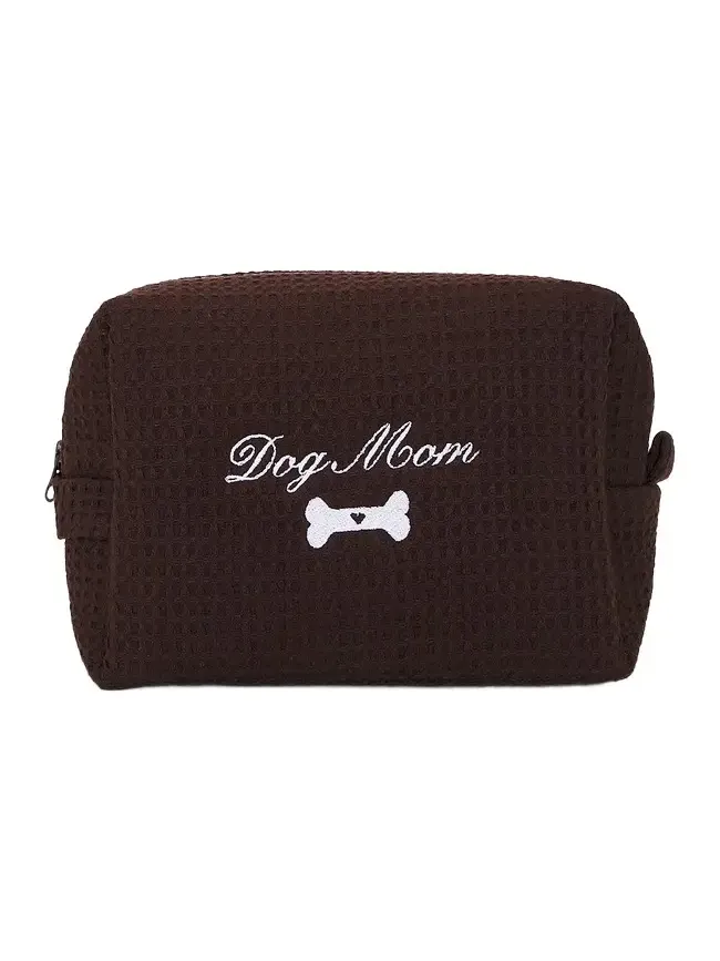 Dog Mom Waffle Pouch Dog Mom Waffle Pouch