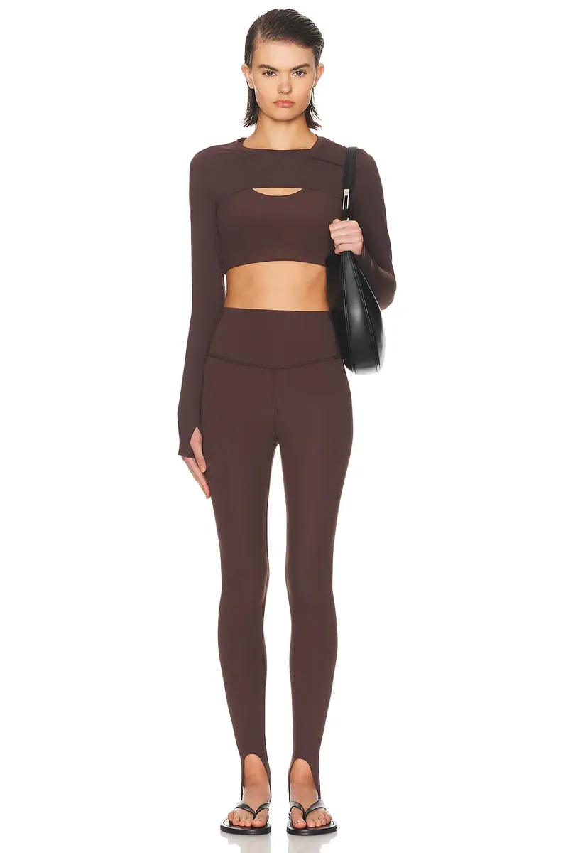 Splits59 River High Waist Airweight Stirrup Legging | Thumbnail 5 Splits59 River High Waist Airweight Stirrup Legging | Thumbnail 5
