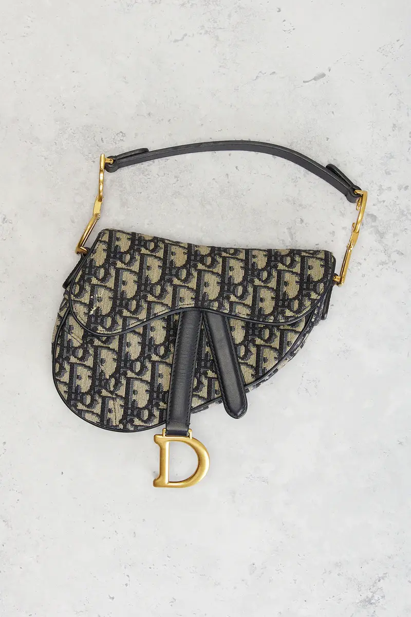 Dior Dior Trotter Oblique Mini Saddle Bag | Thumbnail 2 Dior Dior Trotter Oblique Mini Saddle Bag | Thumbnail 2