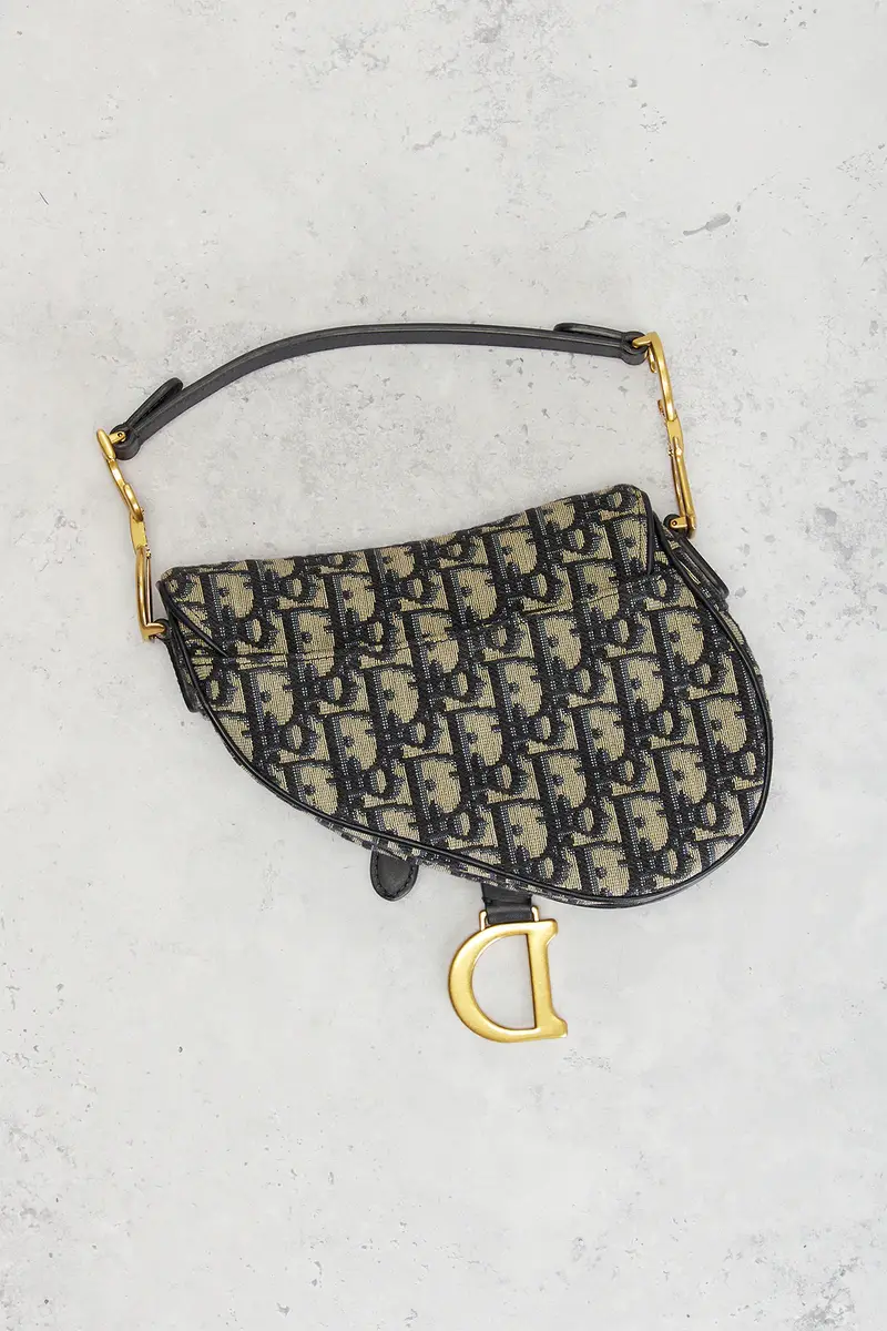 Dior Dior Trotter Oblique Mini Saddle Bag | Thumbnail 3 Dior Dior Trotter Oblique Mini Saddle Bag | Thumbnail 3