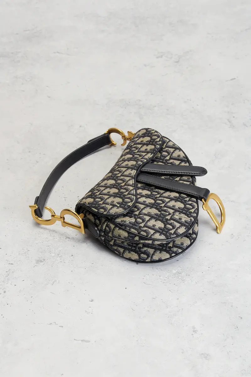 Dior Dior Trotter Oblique Mini Saddle Bag | Thumbnail 4 Dior Dior Trotter Oblique Mini Saddle Bag | Thumbnail 4