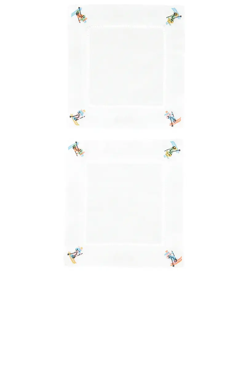 Abbode Skier Napkin | Thumbnail 4 Abbode Skier Napkin | Thumbnail 4