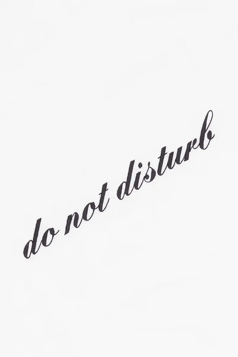 Abbode Do Not Disturb Pillowcase | Thumbnail 3 Abbode Do Not Disturb Pillowcase | Thumbnail 3