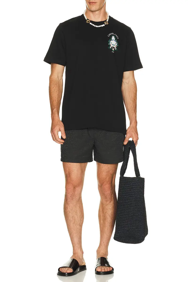 Casablanca Jacquard Swim Shorts | Thumbnail 4