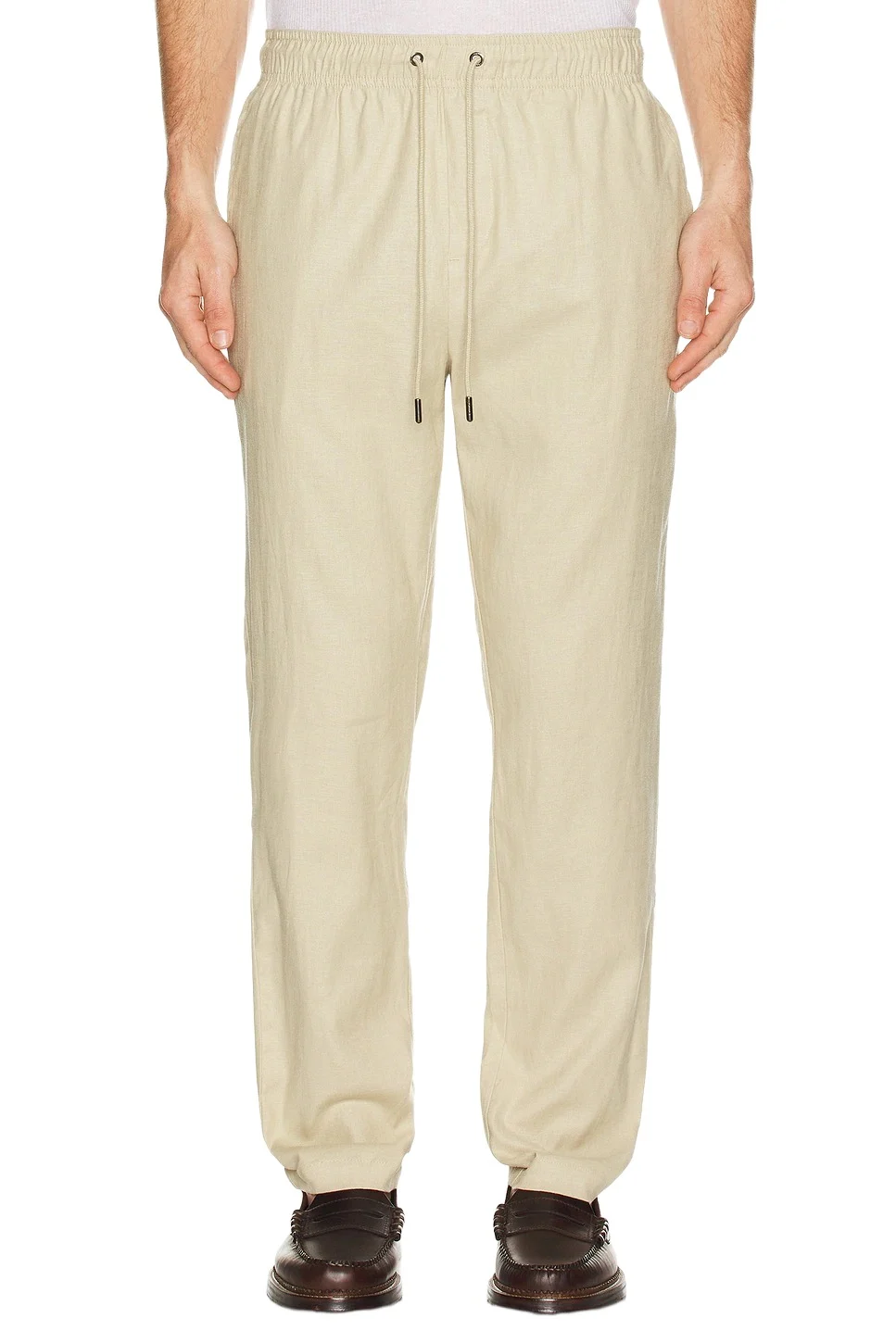 Stretch Linen Pull-On Pant Stretch Linen Pull-On Pant