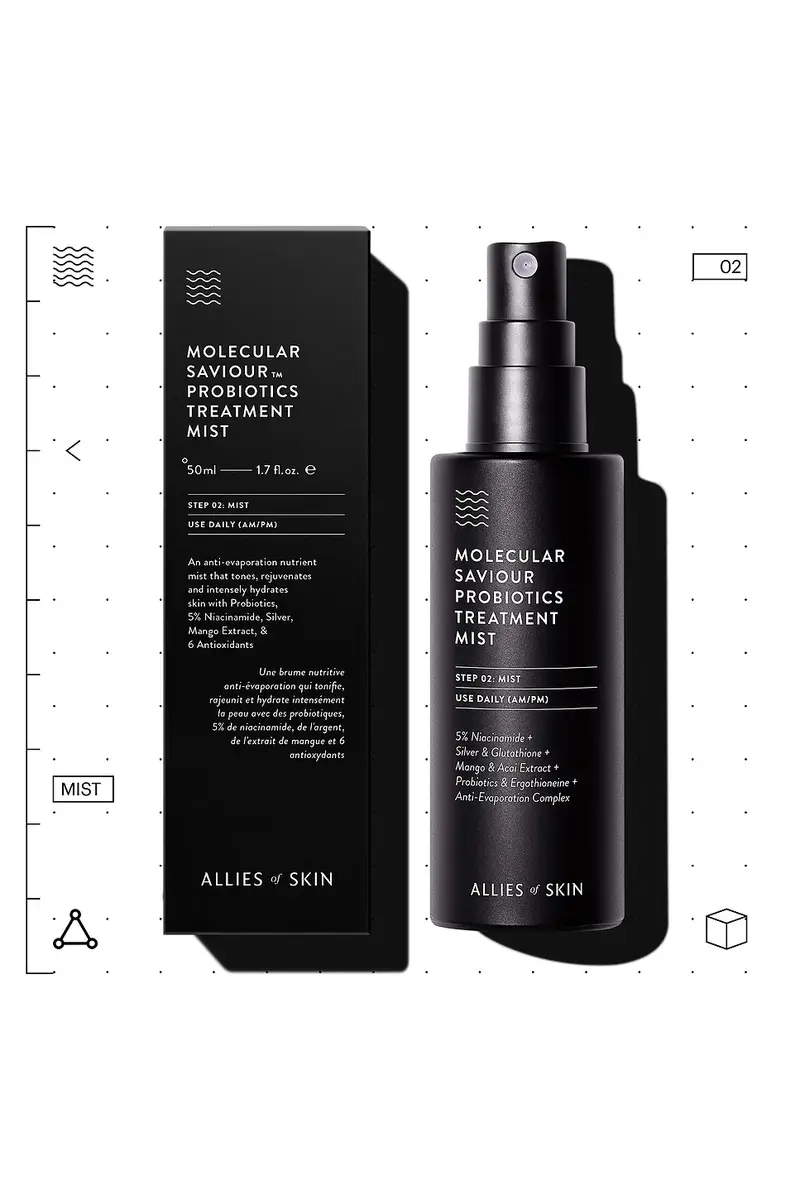 Allies of Skin Molecular Saviour Probiotics Treatment Mist | Thumbnail 3 Allies of Skin Molecular Saviour Probiotics Treatment Mist | Thumbnail 3