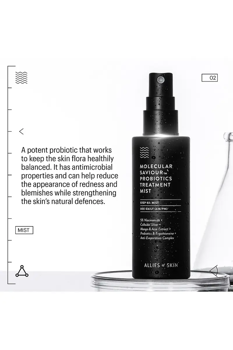 Allies of Skin Molecular Saviour Probiotics Treatment Mist | Thumbnail 5 Allies of Skin Molecular Saviour Probiotics Treatment Mist | Thumbnail 5