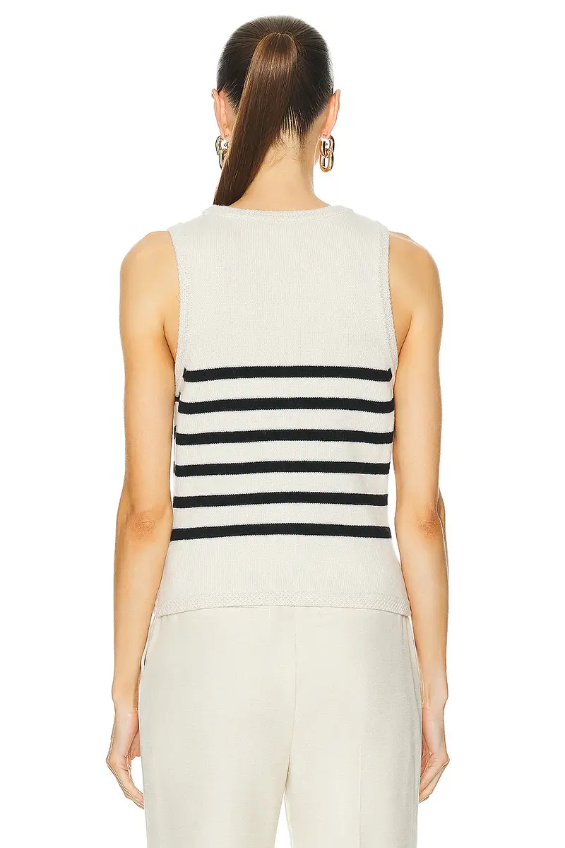 L'Academie Calanth Striped Vest | Thumbnail 3 L'Academie Calanth Striped Vest | Thumbnail 3