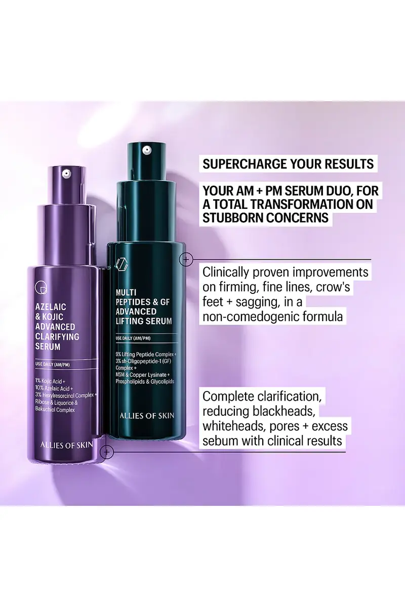 Allies of Skin Azelaic & Kojic Advanced Clarifying Serum 30ml | Thumbnail 6 Allies of Skin Azelaic & Kojic Advanced Clarifying Serum 30ml | Thumbnail 6