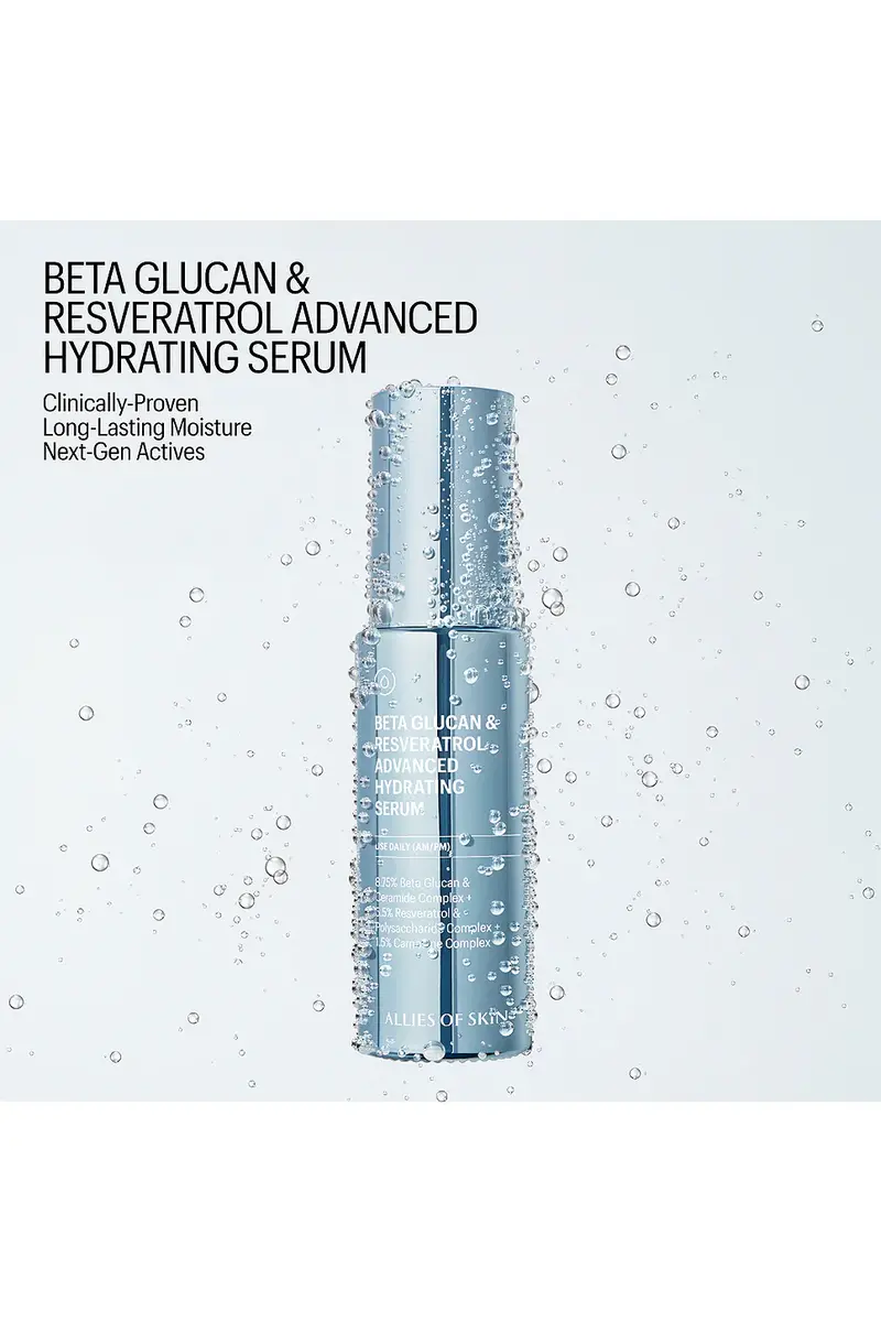 Allies of Skin Beta Glucan & Resveratrol Advanced Hydrating Serum | Thumbnail 8 Allies of Skin Beta Glucan & Resveratrol Advanced Hydrating Serum | Thumbnail 8