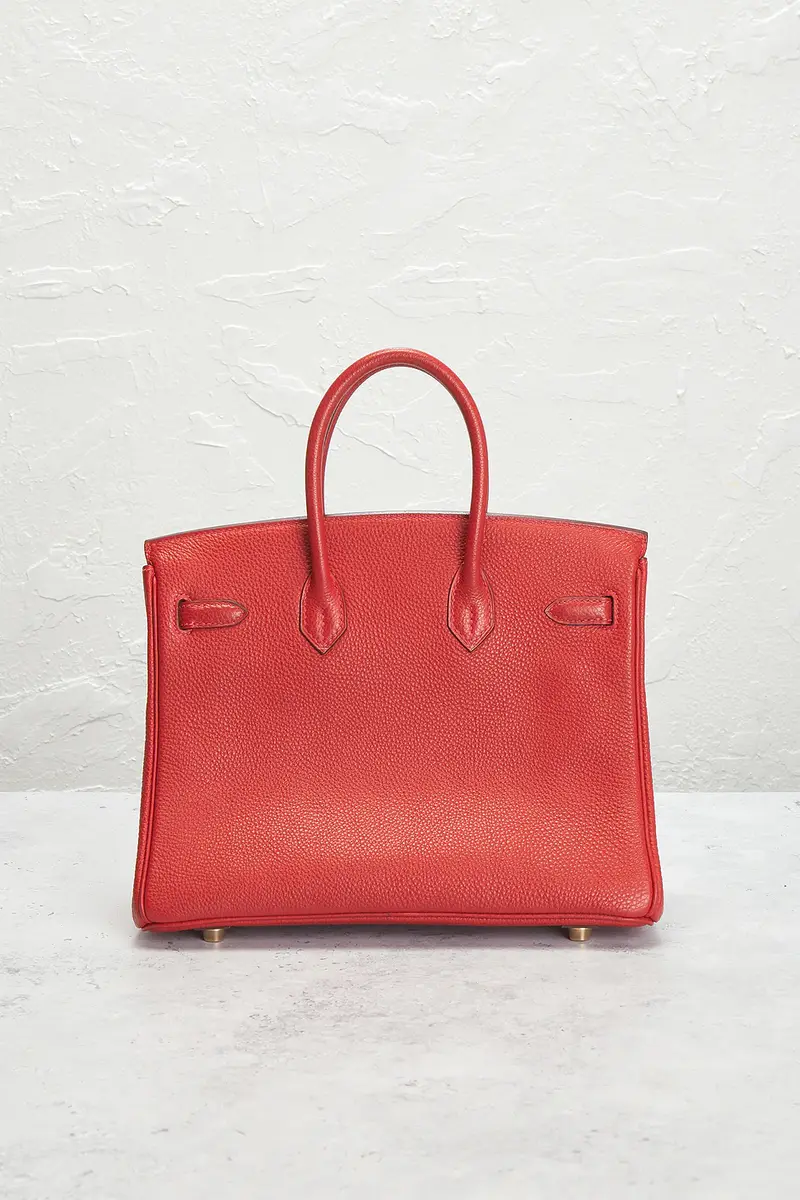 HERMÈS Hermes Togo Birkin 25 Retourne Handbag | Thumbnail 3