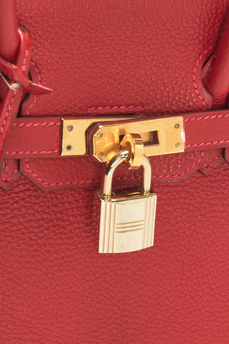 HERMÈS Hermes Togo Birkin 25 Retourne Handbag | Thumbnail 5