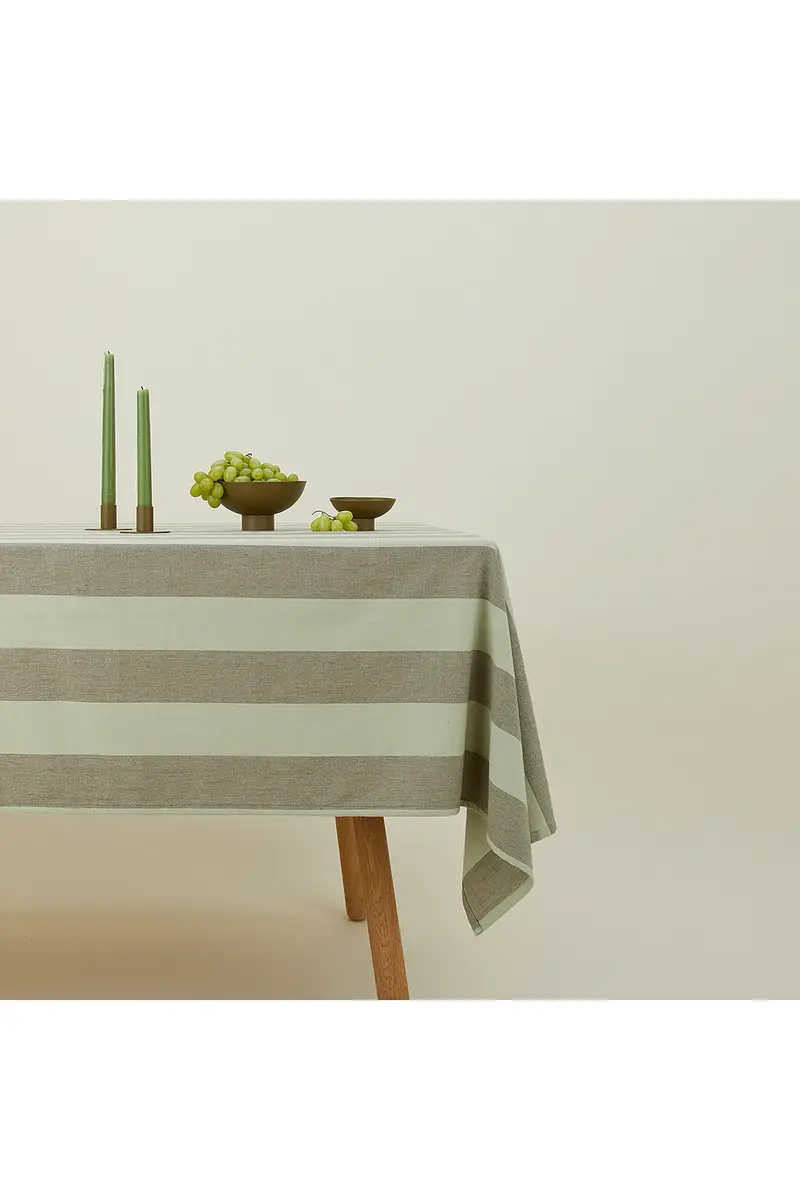 HAWKINS NEW YORK Essential Striped Tablecloth | Thumbnail 3