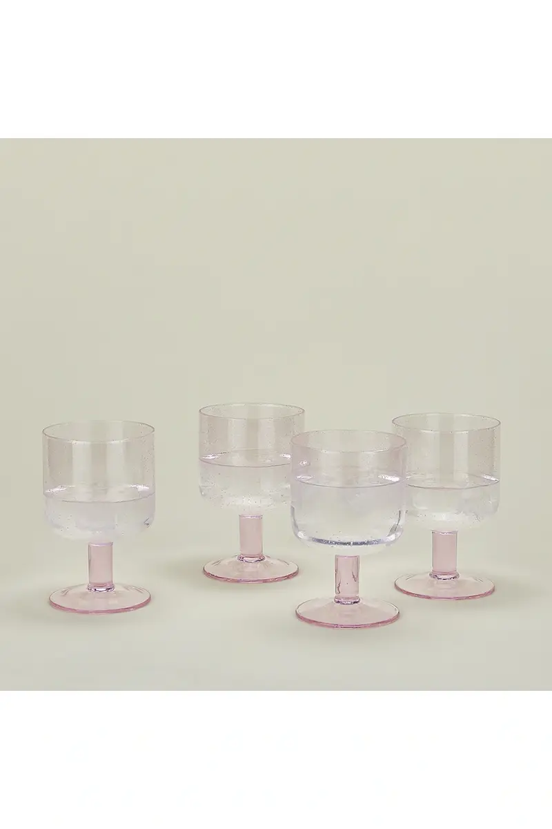 HAWKINS NEW YORK Simple Seeded Glassware Set Of 4 | Thumbnail 3 HAWKINS NEW YORK Simple Seeded Glassware Set Of 4 | Thumbnail 3