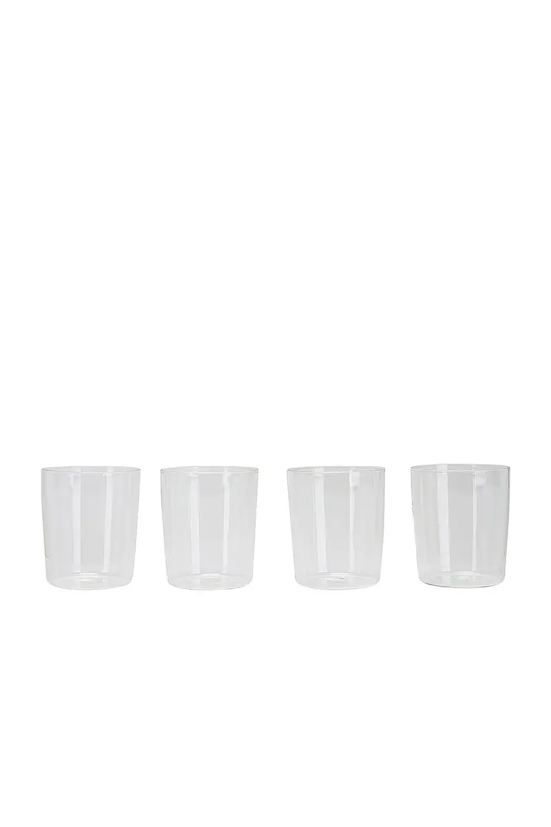 HAWKINS NEW YORK Essential Set Of 4 Medium Glasses | Image 1 HAWKINS NEW YORK Essential Set Of 4 Medium Glasses | Image 1