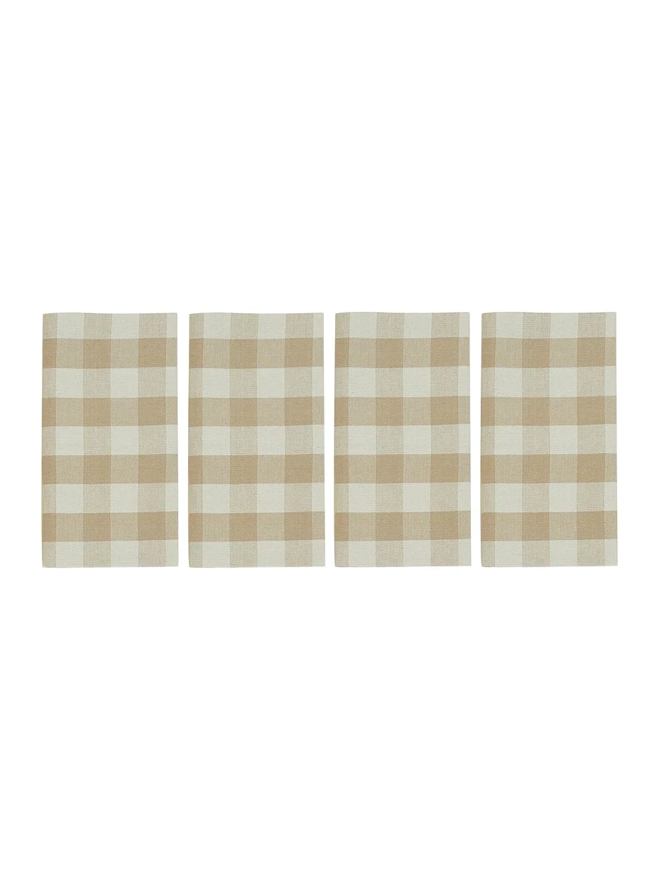 HAWKINS NEW YORK Essential Gingham Napkins Set Of 4