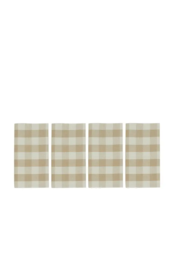 HAWKINS NEW YORK Essential Gingham Napkins Set Of 4